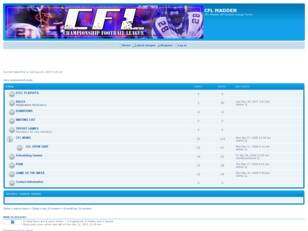 Free forum : CFL MADDEN