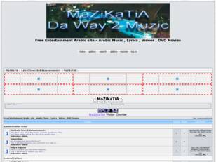 .: MaZiKaTiA :. (Free Entertainment Arabic site)