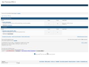 San Francisco RPG ©