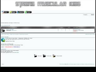 Strong Muscular Kids